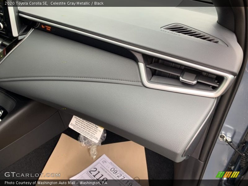 Celestite Gray Metallic / Black 2020 Toyota Corolla SE