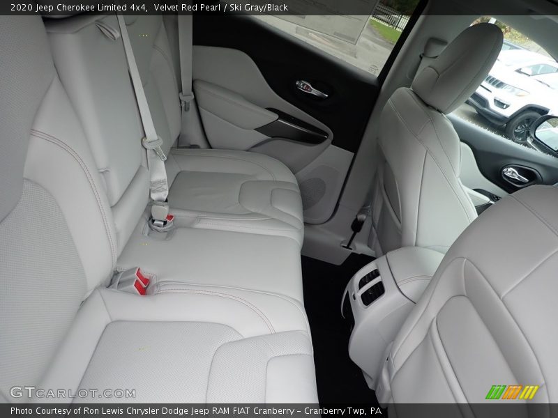 Velvet Red Pearl / Ski Gray/Black 2020 Jeep Cherokee Limited 4x4