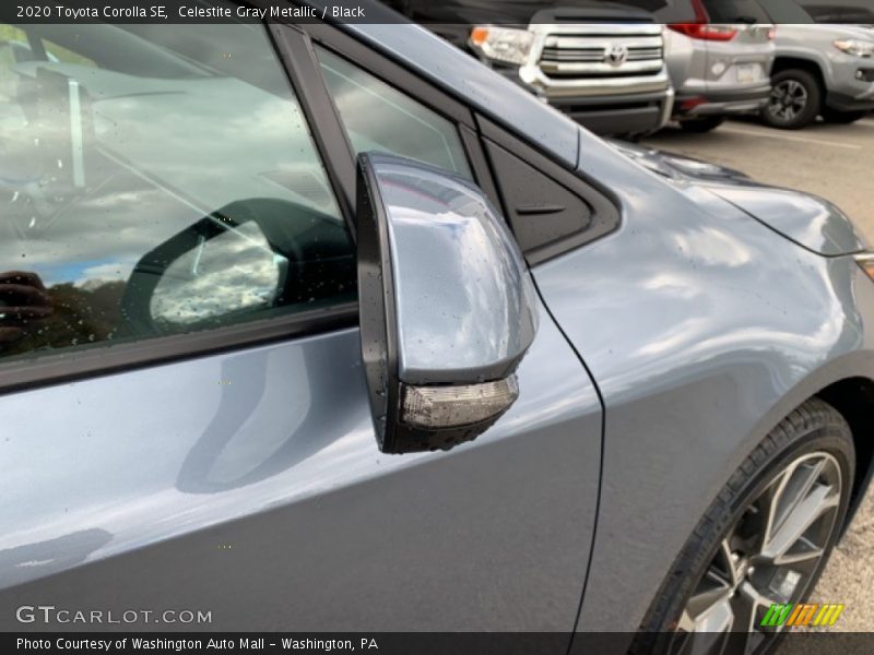 Celestite Gray Metallic / Black 2020 Toyota Corolla SE