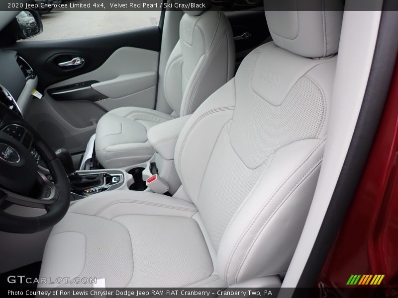 Velvet Red Pearl / Ski Gray/Black 2020 Jeep Cherokee Limited 4x4
