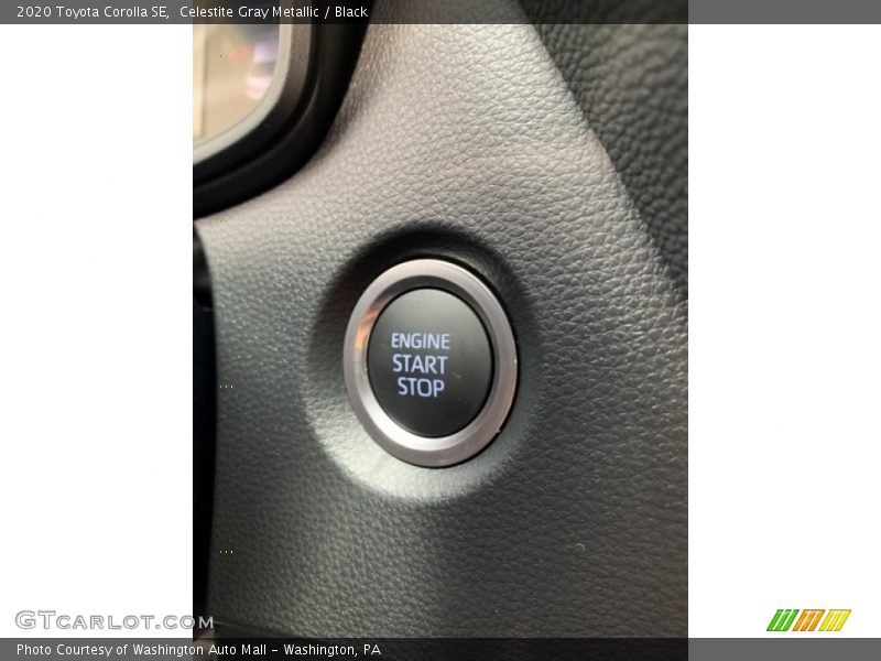 Celestite Gray Metallic / Black 2020 Toyota Corolla SE