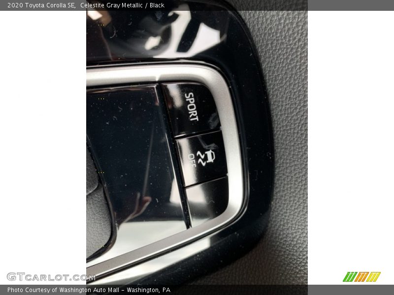 Celestite Gray Metallic / Black 2020 Toyota Corolla SE