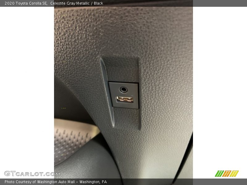 Celestite Gray Metallic / Black 2020 Toyota Corolla SE