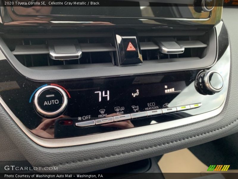 Celestite Gray Metallic / Black 2020 Toyota Corolla SE