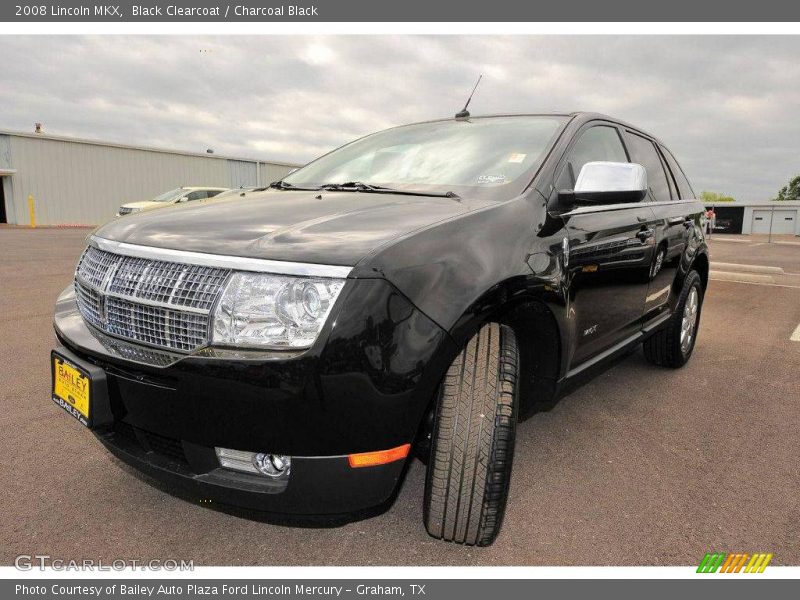 Black Clearcoat / Charcoal Black 2008 Lincoln MKX