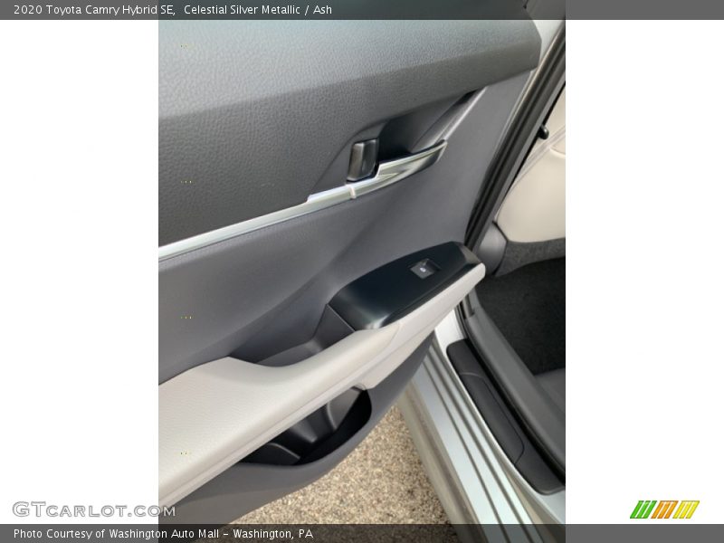 Celestial Silver Metallic / Ash 2020 Toyota Camry Hybrid SE