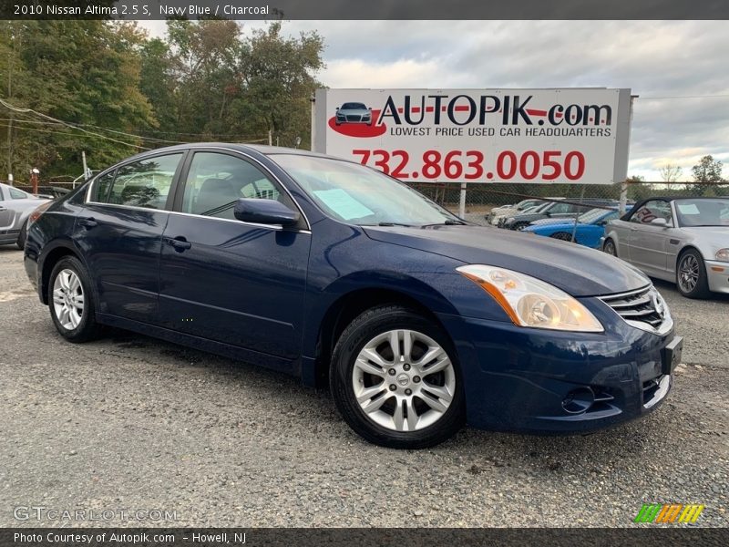 Navy Blue / Charcoal 2010 Nissan Altima 2.5 S