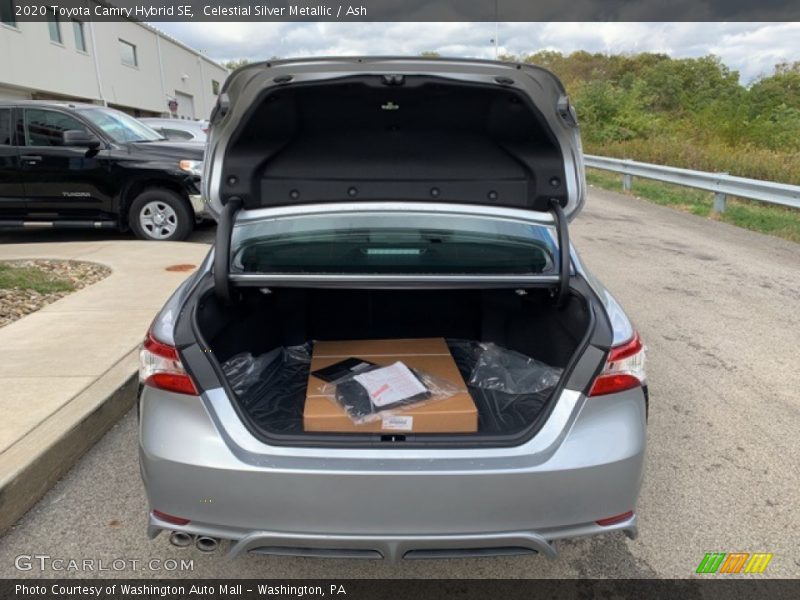 Celestial Silver Metallic / Ash 2020 Toyota Camry Hybrid SE