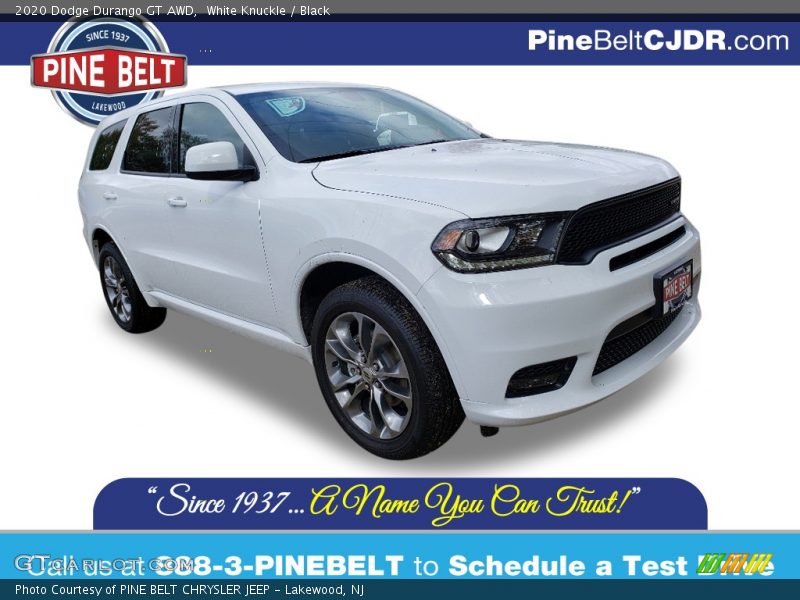White Knuckle / Black 2020 Dodge Durango GT AWD
