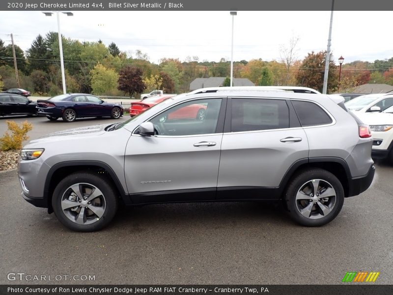  2020 Cherokee Limited 4x4 Billet Silver Metallic