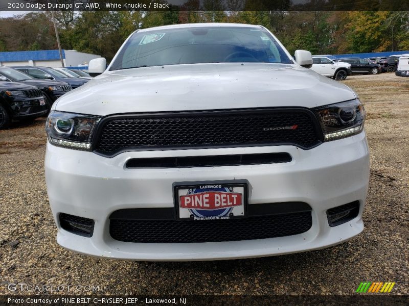 White Knuckle / Black 2020 Dodge Durango GT AWD