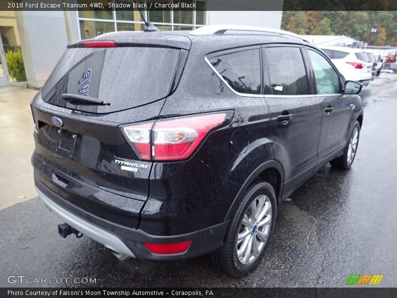 Shadow Black / Charcoal Black 2018 Ford Escape Titanium 4WD