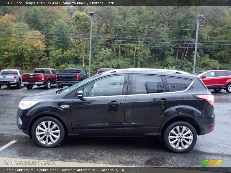 Shadow Black / Charcoal Black 2018 Ford Escape Titanium 4WD