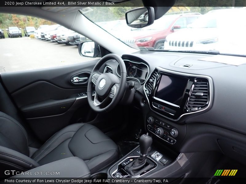 Billet Silver Metallic / Black 2020 Jeep Cherokee Limited 4x4