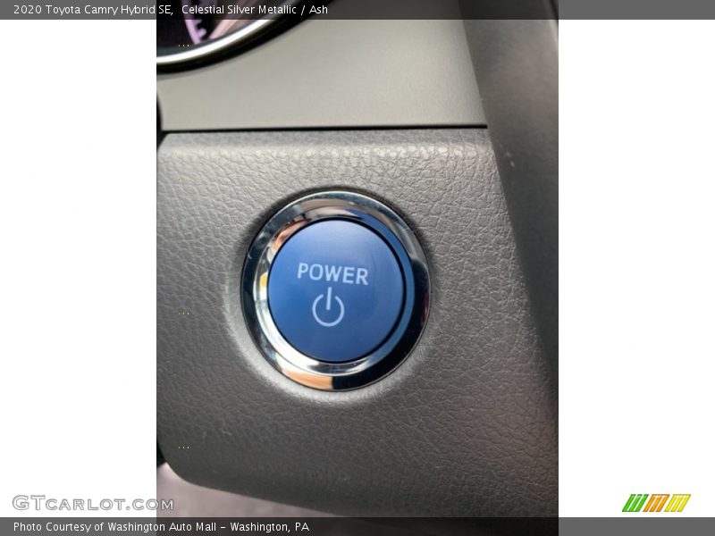 Celestial Silver Metallic / Ash 2020 Toyota Camry Hybrid SE