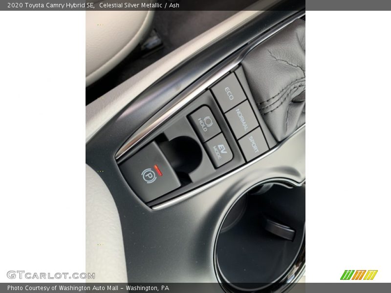 Celestial Silver Metallic / Ash 2020 Toyota Camry Hybrid SE
