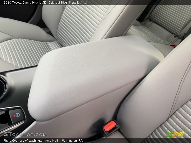 Celestial Silver Metallic / Ash 2020 Toyota Camry Hybrid SE