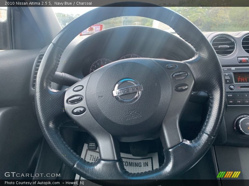 Navy Blue / Charcoal 2010 Nissan Altima 2.5 S
