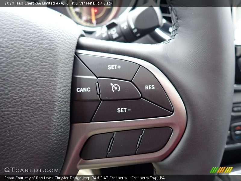 Billet Silver Metallic / Black 2020 Jeep Cherokee Limited 4x4