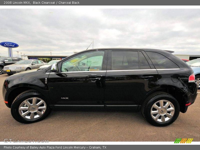 Black Clearcoat / Charcoal Black 2008 Lincoln MKX