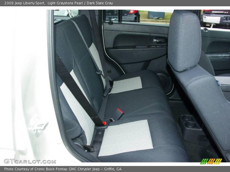 Light Graystone Pearl / Dark Slate Gray 2009 Jeep Liberty Sport
