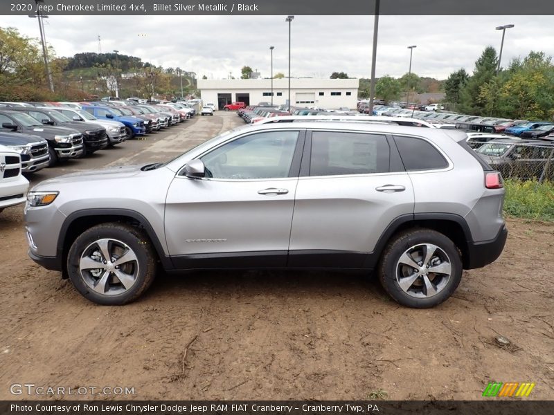  2020 Cherokee Limited 4x4 Billet Silver Metallic