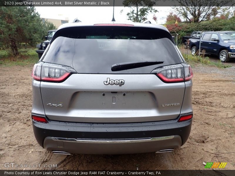 Billet Silver Metallic / Black 2020 Jeep Cherokee Limited 4x4