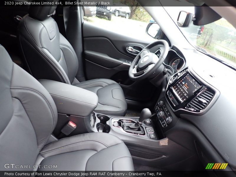 Billet Silver Metallic / Black 2020 Jeep Cherokee Limited 4x4