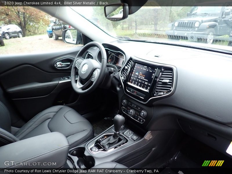 Front Seat of 2020 Cherokee Limited 4x4
