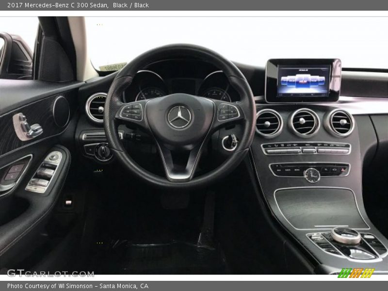 Black / Black 2017 Mercedes-Benz C 300 Sedan