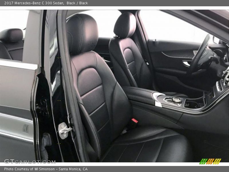 Black / Black 2017 Mercedes-Benz C 300 Sedan