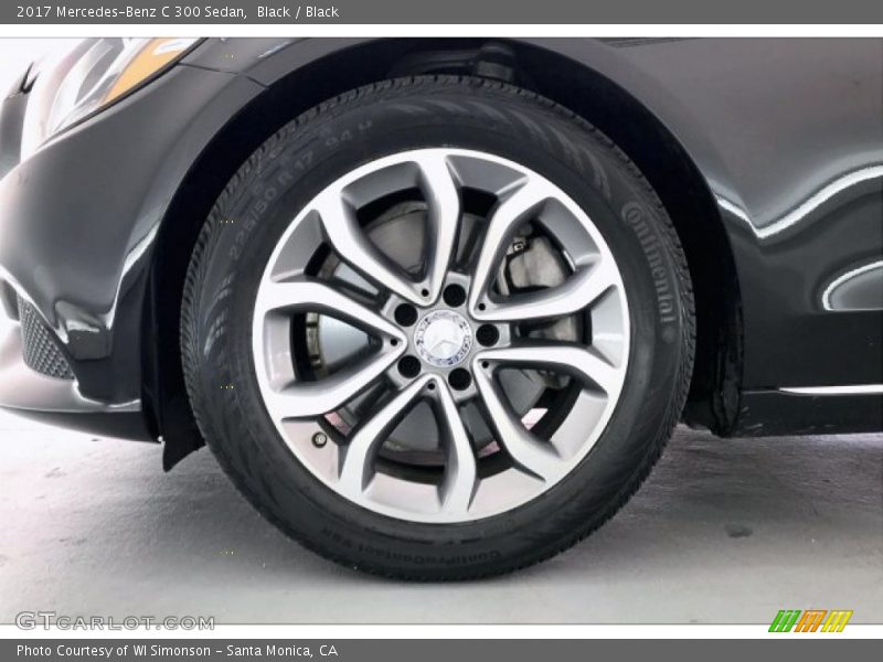 Black / Black 2017 Mercedes-Benz C 300 Sedan