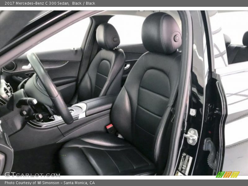 Black / Black 2017 Mercedes-Benz C 300 Sedan