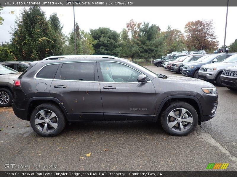 Granite Crystal Metallic / Ski Gray/Black 2020 Jeep Cherokee Limited 4x4