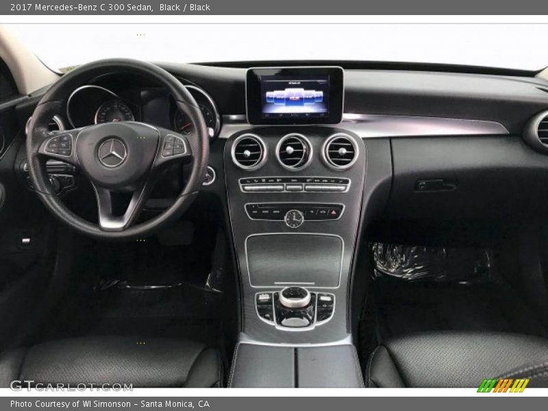 Black / Black 2017 Mercedes-Benz C 300 Sedan