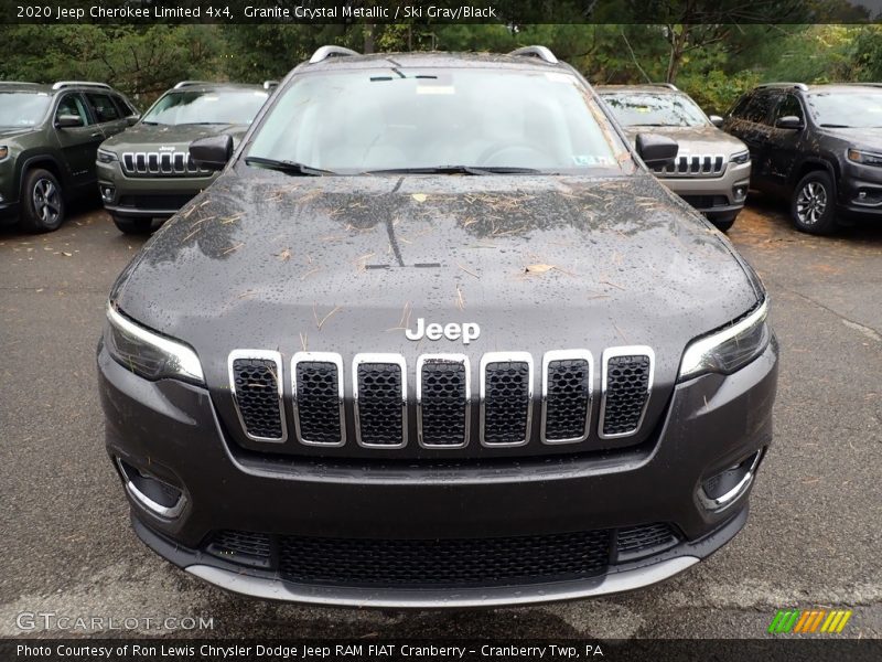 Granite Crystal Metallic / Ski Gray/Black 2020 Jeep Cherokee Limited 4x4
