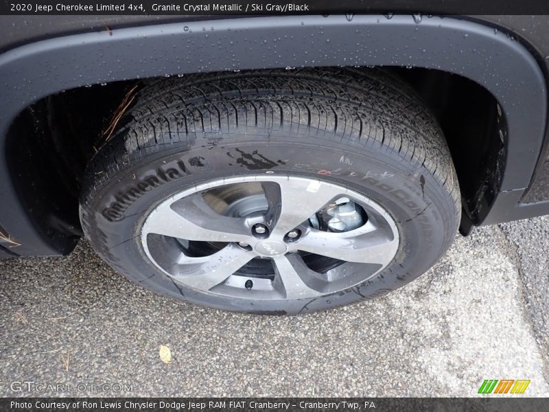 Granite Crystal Metallic / Ski Gray/Black 2020 Jeep Cherokee Limited 4x4