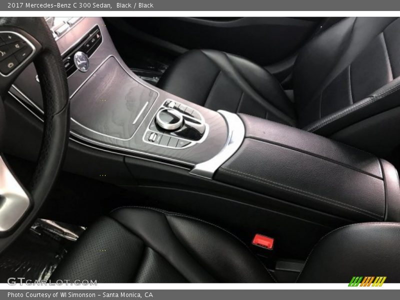 Black / Black 2017 Mercedes-Benz C 300 Sedan