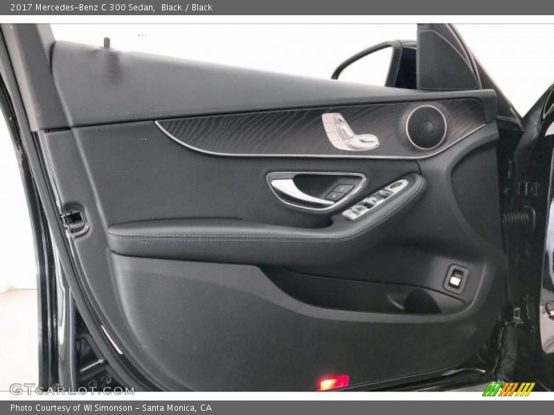 Black / Black 2017 Mercedes-Benz C 300 Sedan