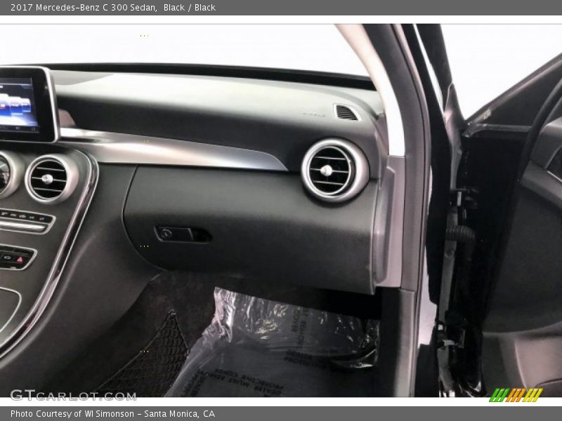 Black / Black 2017 Mercedes-Benz C 300 Sedan
