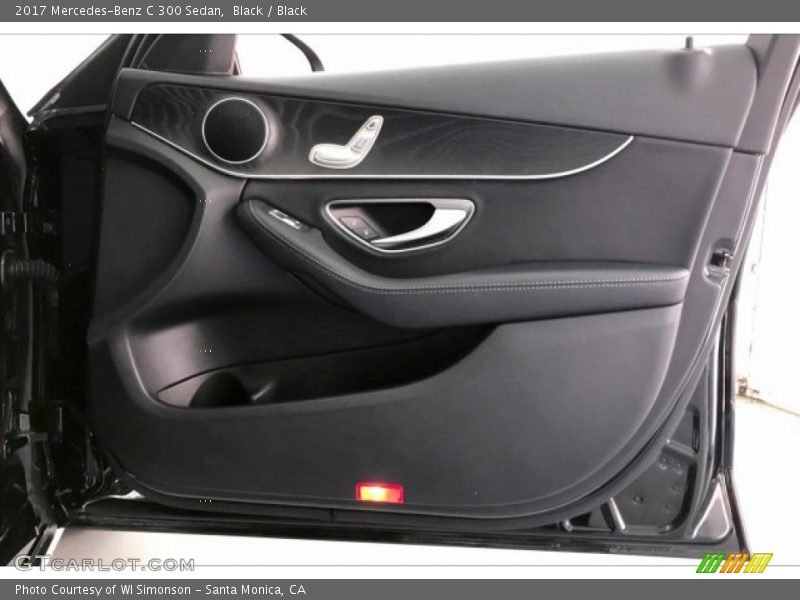 Black / Black 2017 Mercedes-Benz C 300 Sedan