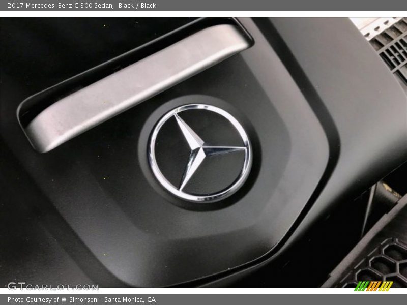 Black / Black 2017 Mercedes-Benz C 300 Sedan