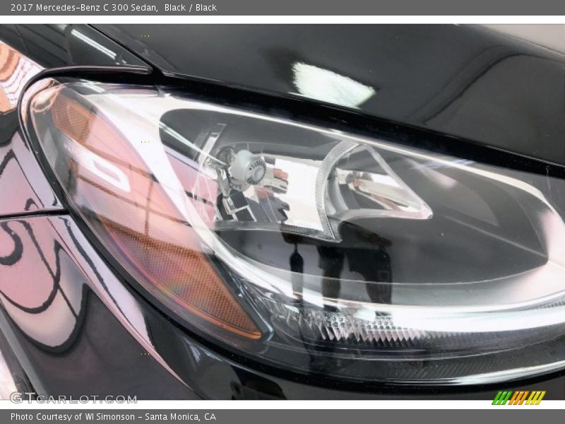 Black / Black 2017 Mercedes-Benz C 300 Sedan