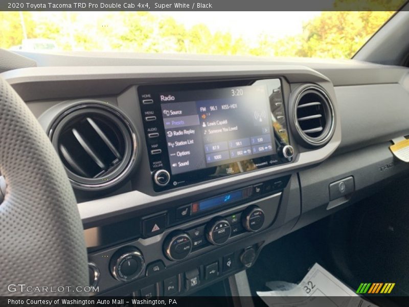 Controls of 2020 Tacoma TRD Pro Double Cab 4x4
