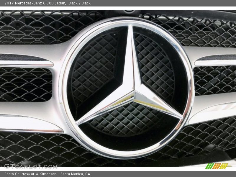 Black / Black 2017 Mercedes-Benz C 300 Sedan