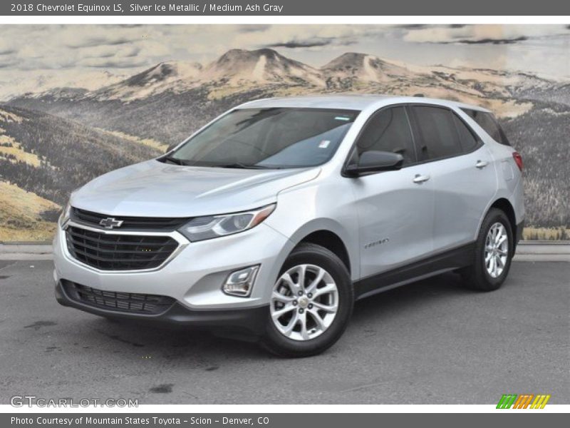 Silver Ice Metallic / Medium Ash Gray 2018 Chevrolet Equinox LS