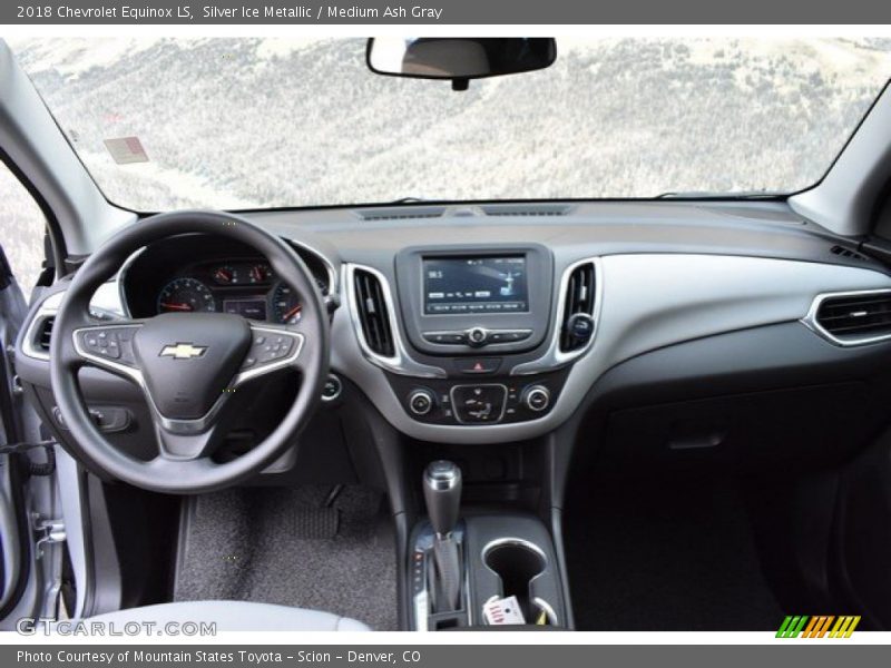 Silver Ice Metallic / Medium Ash Gray 2018 Chevrolet Equinox LS