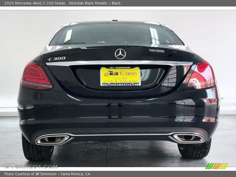 Obsidian Black Metallic / Black 2020 Mercedes-Benz C 300 Sedan