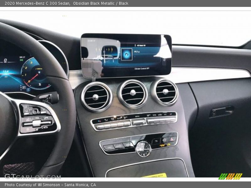 Obsidian Black Metallic / Black 2020 Mercedes-Benz C 300 Sedan