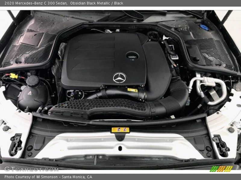 Obsidian Black Metallic / Black 2020 Mercedes-Benz C 300 Sedan